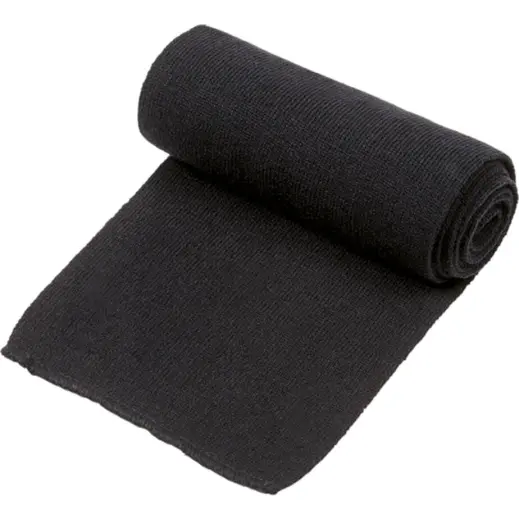 Ice Knitted Scarf Black Unbranded